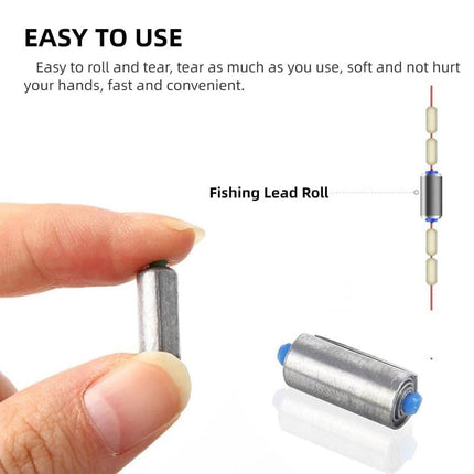 20X Drop Shot Weights Lead Sheet Strip Fishing Supplies Lead Sinker LeadSheeting