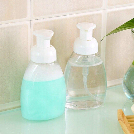 6Pcs 250ml Foaming Bottle Push Pump Portable Hand Sanitizer Foaming Dispenser