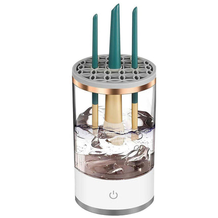 Automatic Electric Makeup Brush Cleaner Dryer Tool Fast Cleaning Machine Kit Set