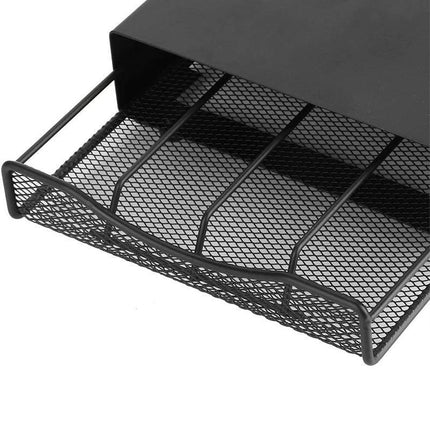 40 Coffee Capsules Pod Holder Drawer Rack Storage Organizer Stand for Nespresso - Aimall