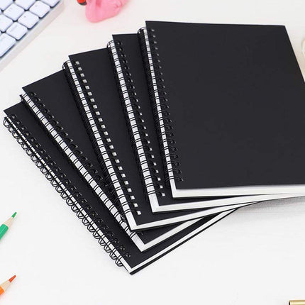 6pcs B5 Spiral Notebook Lined Notepad Stationery School Office Writing Journal