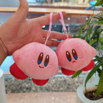 Star Kirby Plush Doll Toy Waddle Dee Doo Game Bag Pendant Keychain Toy AU - Aimall
