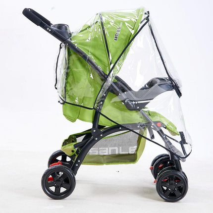 New Universal Rain Cover for Pushchair Stroller Baby Buggy Weather Shield Pram - Aimall