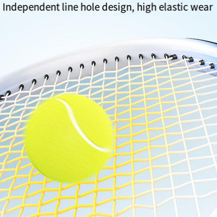 Tennis Training Device Single Rebound Kit with Aluminum Racket and Elastic Band