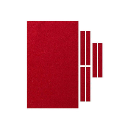 7Pcs Worsted Billiard Snooker Pool Table Cover Cloth W/ Felt Strip Heavy Duty 9FT - Aimall