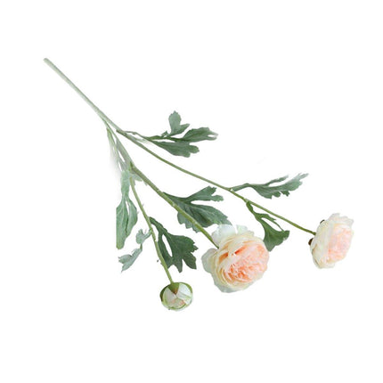 5pcs Artificial Peony Silk Flowers Bouquet Decor Faux Floral Arrangements