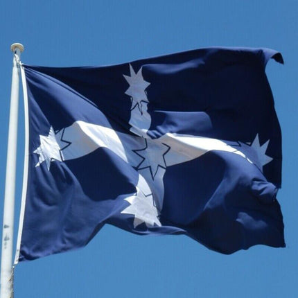 Large Eureka Stockade Flag Southern Cross Australian Aussie Heavy Duty 90 x 150 - Aimall