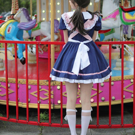 Cafe Maid Dress COSPLAY Princess Dress Small Dress Women Cosplay Party