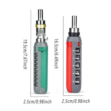 Ratchet Screwdriver Set Multifunctional Home Maintenance Tool Kit for DIY Repair