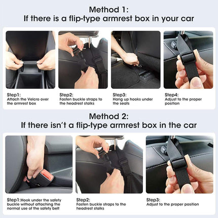 Car Hanging Storage Bag Organiser for Seat Back Front Storage Pocket Holder