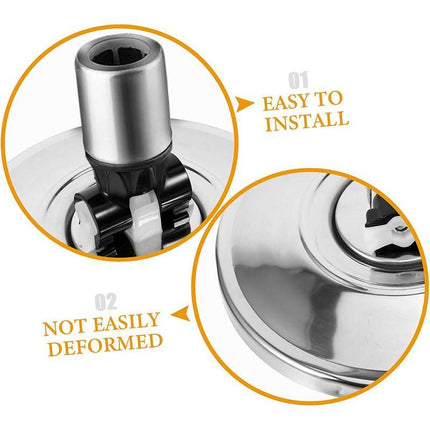 Replacement Stainless Steel Mop Head for Floor Cleaning Durable Mop Refill Head