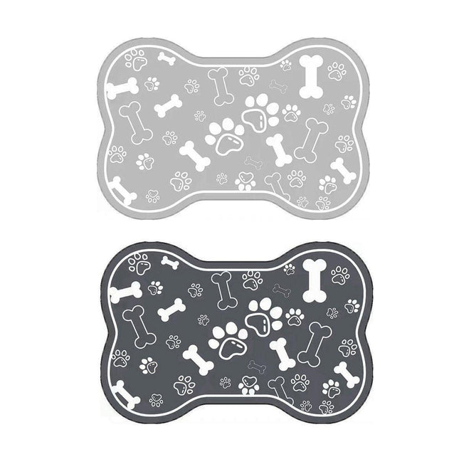 Pet Feeding Mat Non-slip Diatom Mud Absorbent Dirt-resistant Waterproof Placemat