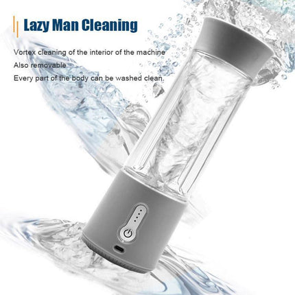 Portable Electric Fruit Juicer Smoothie Blender USB Rechargeable Travel Bottle - Aimall