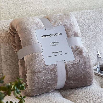 Facecloth Napping Blanket for Office Dormitory Sofa Lightweight Cozy Cover