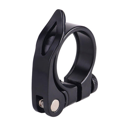 Quick Release Bicycle Seat Tube Clamp Multi Color Lever Lock Cycling Accessories
