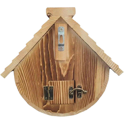Hanging Wooden Birdhouse Outdoor Bird Shelter for Garden Backyard Decoration