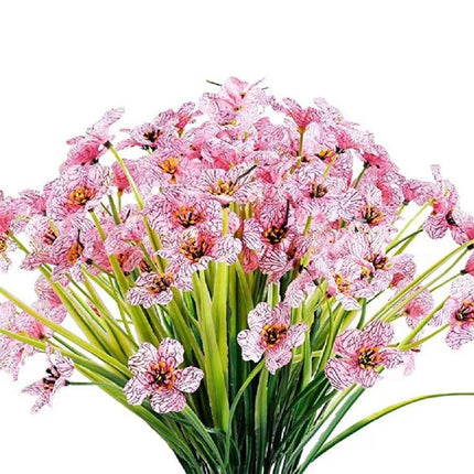 12pcs Artificial Flowers Set for Home Decor Wedding Party Fake Floral Decor
