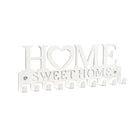 Retro Metal Iron Wall Hanging Mounted 10 Key Hooks Storage Holder Hook Rack - Aimall