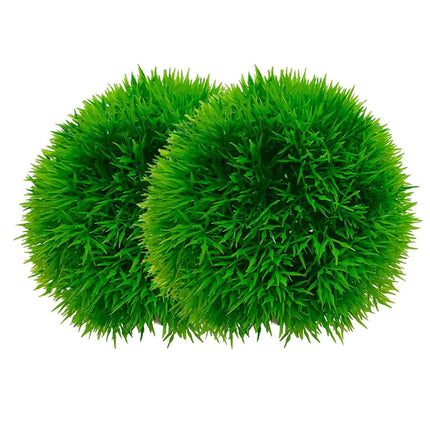 Aquarium Fish Tank Landscape Decoration Plastic Simulation Grass Flower Ball