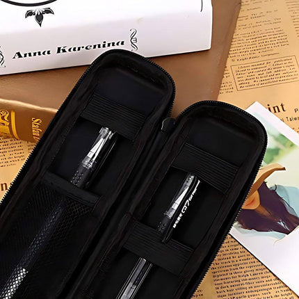 Portable Multi Functional Zipper Stationery Case Travel Office Organizer Pouch