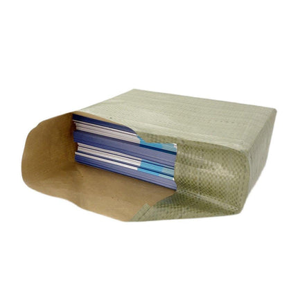 Heavy Steel Duty Kraft Paper Woven Fabric Composite for Book Furniture Packaging