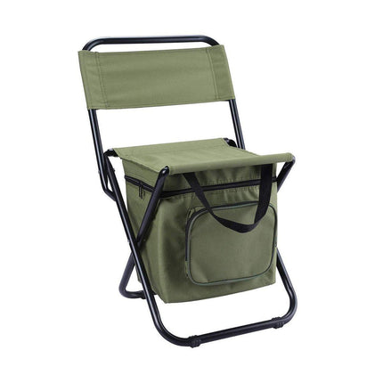 Folding Camping Chair Backpack Lightweight Outdoor Fishing Stool Portable Seat