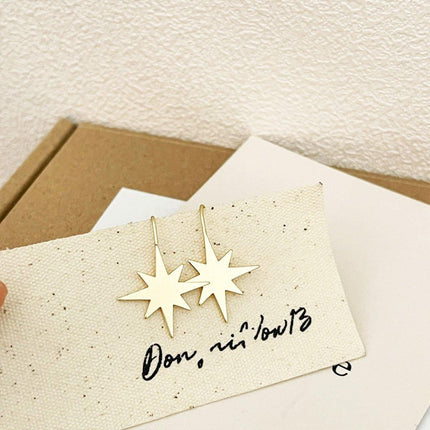 Vintage Vase Star Earrings Simple Everyday Studs Fashion Jewellery Women