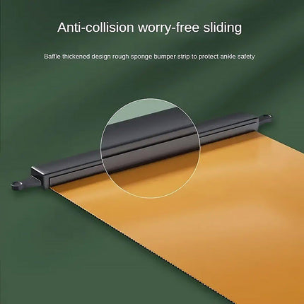 1PC Sliding Fitness Training Mat Home Gym Yoga Exercise Board with Shoe Covers