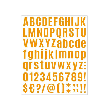 10pcs Letter Stickers Colorful DIY Scrapbooking Water Bottle Greeting Cards