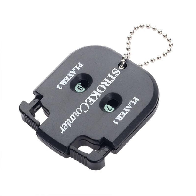 Golf Count Shot Stroke Putt Score Counter Two Digit Scoring Keeper - Black - Aimall
