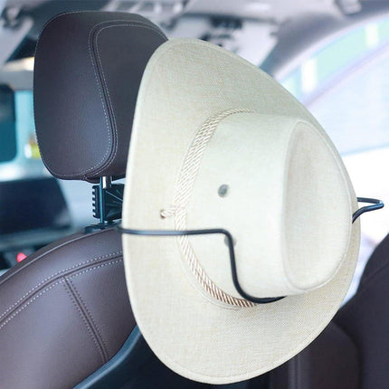 Car Hat Rack Holder Vehicle Coat Storage Organizer Universal Headrest Hanger