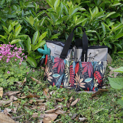 Portable Garden Kit Multifunctional Gardening Storage Bag with Pockets Outdoor
