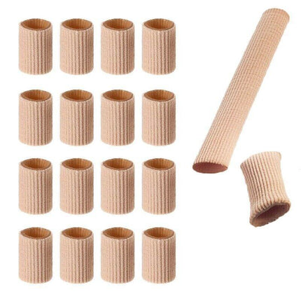 5Pcs Silicone Tube Toe Gel Protector Corn Relief Foot Pain Soft Cushion Pad Cap - Aimall