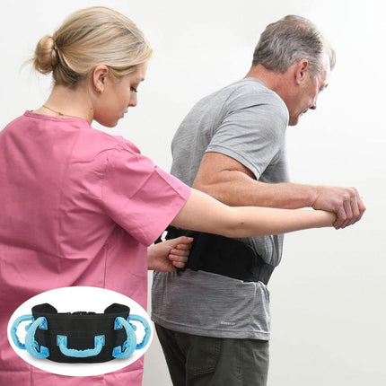 Rehabilitation Transfer Lumbar Belt Patient Assist Get Up Restraint Training Aid
