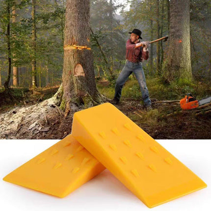 8inch Tree Logging Wedge Plastic Felling Cutting Tool Square Design