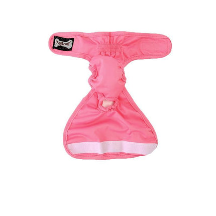 Female Dog Puppy Nappy Diapers Wrap Band Sanitary Pants Underpants XS-XL OZ Pink - Aimall