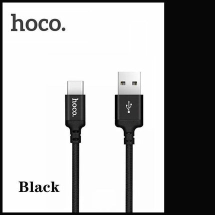 Apple Lightning HOCO Nylon Braided Cord Fast Charging Data Sync Cable - Aimall