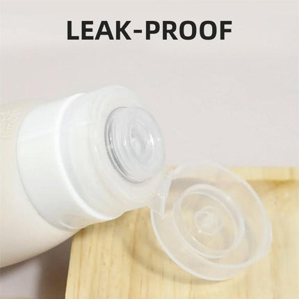 3pcs Silicone Travel Dispenser Bottles Portable Travel Size Storage Containers