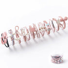 Women Elastic Hair Band Ponytail Holder Girl Rubber Rope Ties Gum Headwear Craft - Aimall