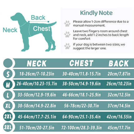 Pet Comfort Dog Relief Vest Jacket Soft Anxiety Coat for Small Medium Large Dogs