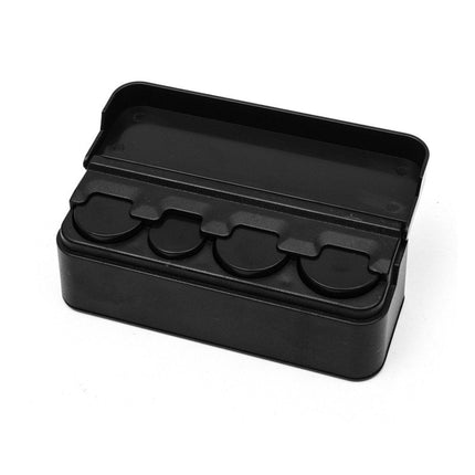 2X Car Coin Holder Portable Mini Change Storage Box Container Organizer Interior