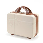 14 Inch Bow Hand Luggage Mini Makeup Case Travel Storage Gift Suitcase for Women