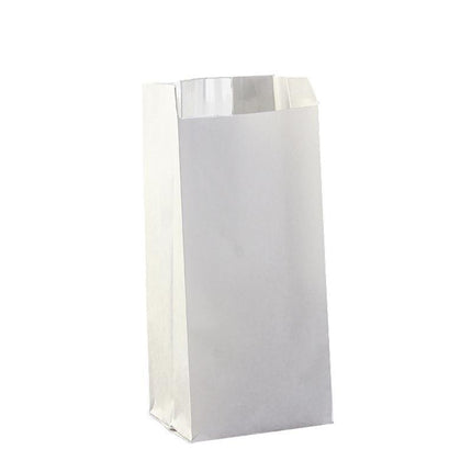 Takeaway Storage Baking Bread Bag Toast Food Packaging Bag Kraft Paper Bag White - Aimall