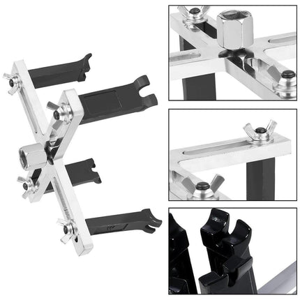 Adjustable Universal Fuel Tank Cover Removal Tool 3 Claws Gasoline Pump Wrench