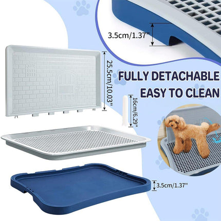 Pet Potty Training Pad Small And Medium-sized Dog Toilet Urinal Pee Tray - Aimall