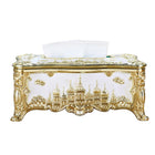 Small Napkin Tissue Box Creative Plastic Desktop Paper Holder Compact Design