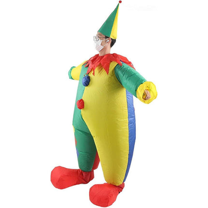 Halloween Inflatable Show Costumes Fun Fancy Dress Party Outfits for Unisex