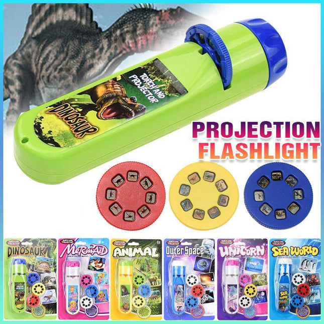 Toys for Kids Torch Projector Girls Boys Educational Gift 3 to 12 Years Old - Aimall