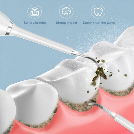 Electric Ultrasonic Dental Calculus Remover Tartar Scaler Scraper Tooth Cleaner - Aimall