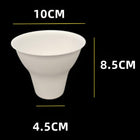 50pcs Disposable Ice Cream Cups Sugarcane Pulp Dessert Cups Party Serving